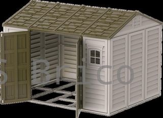 Caseta PVC Apex 249x326x234 cm - Duramax