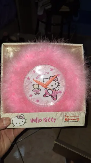 Orologio da parete Hello Kitty rosa