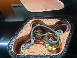 Guitarra Eléctrica WARRIONRS Les Paul Negra