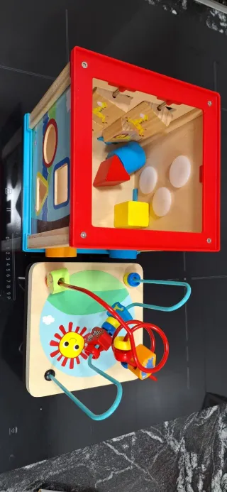 Balancín de madera para bebé