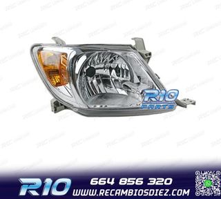 FARO DCH TOYOTA HILUX VIGO PICK-UP 05-11 FONDO CROMO