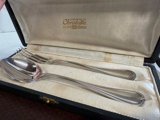Christofle Juego Cubiertos Plateados🇫🇷
