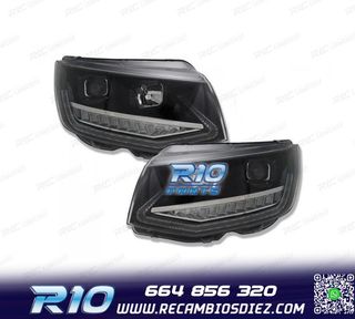 FAROS VOLKSWAGEN VW T6 15-19 DRL CON INTERMITENTE LED DINAMI
