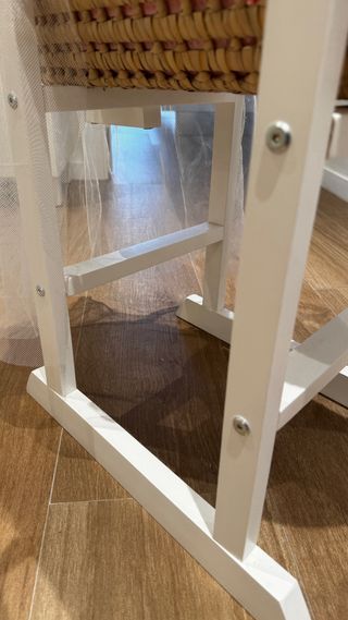 Cuna Reborn Mimbre con dosel