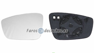 Cristal + Base Retrovisor Izquierdo Skoda Fabia (