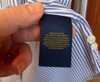 Camisa Polo Ralph Lauren rayas