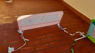 Barandilla de Cama Infantil Rosa