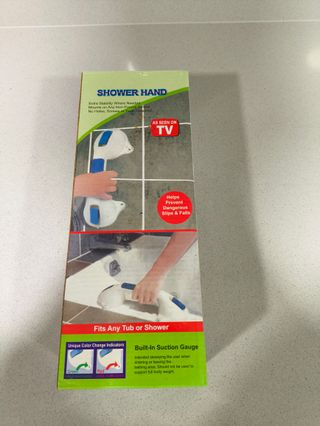 Asa de seguridad con ventosa para baño