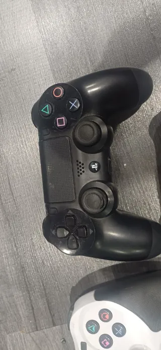 Mandos PS4 (PlayStation 4) Negro y blanco