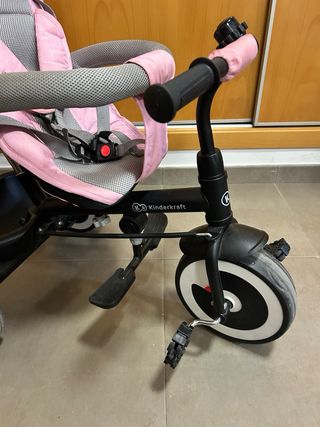 Triciclo Kinderkraft Aston Evolutivo Rosa