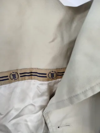Gabardina Thomas Burberry Beige