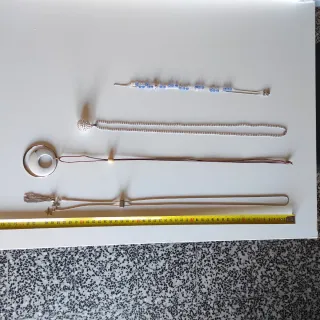 Set 4 Collane Argento e Blu