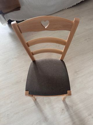 Set 6 Sillas Cuore Cocina Comedor Madera