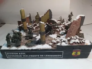 Diorama Batalla Novgorod 1941