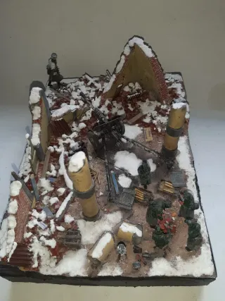 Diorama Batalla Novgorod 1941