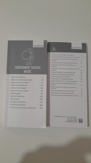 Reloj Garmin Forerunner 645 Music