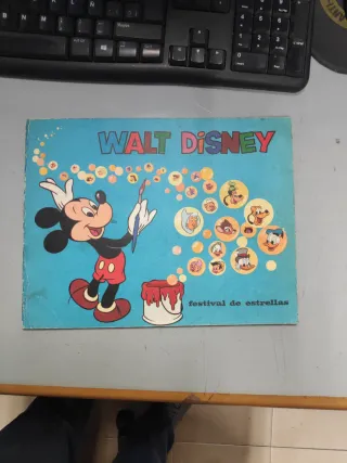 Álbum Cromos Festival Estrellas Walt Disney