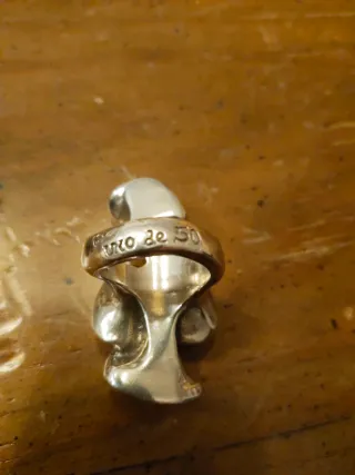 Anillo Uno de 50 Plata Cristales Swarovski