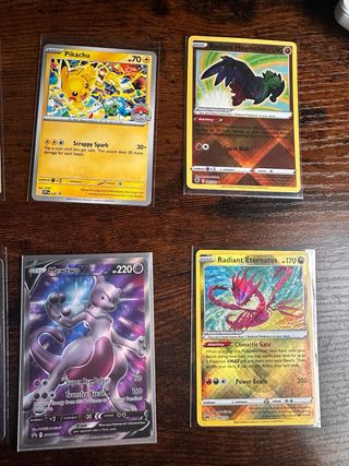 Lote 10 Cartas Pokémon Variadas