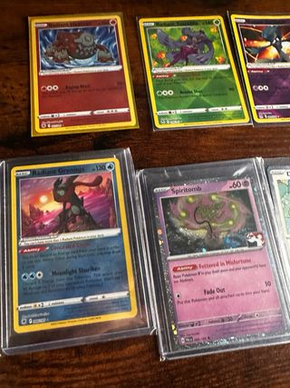 Lote 10 Cartas Pokémon Variadas