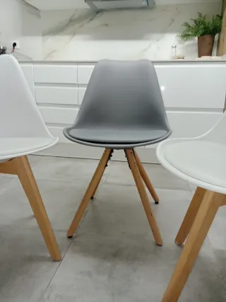 5 Sillas Estilo Nórdico Banak