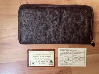 Billetero Rosme Marrón