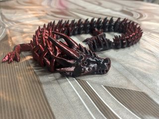 Dragón articulado 3D