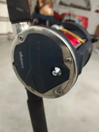 Cañas de pesca para barco