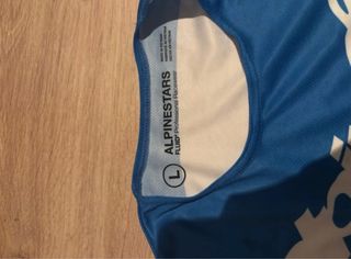 Traje Motocross Alpinestars Azul y Blanco talla L