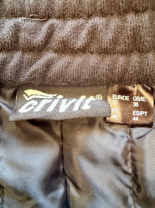 Pantalón de esquí hombre negro CRIVIT