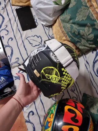 Casco de cross Shot con gafas