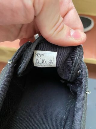 Vintage / Retro Vans Old Skool Black Canvas