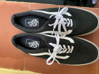 Vintage / Retro Vans Old Skool Black Canvas