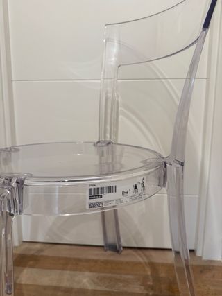 Silla Estein Transparente IKEA Sin Estrenar