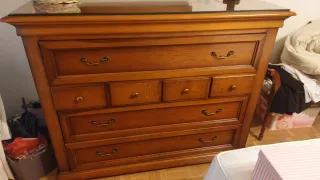 Dormitorio completo madera