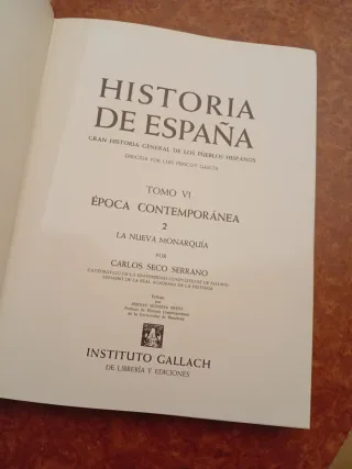 Historia de España 7 tomos