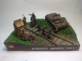 Diorama Militar División Azul Borisov