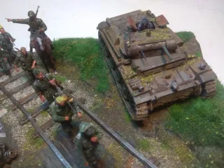 Diorama Militar División Azul Borisov