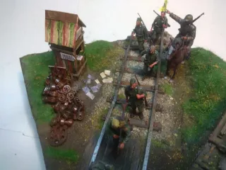 Diorama Militar División Azul Borisov