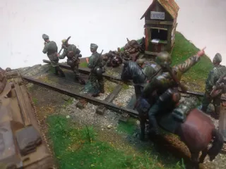 Diorama Militar División Azul Borisov