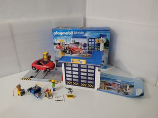 Taller Mecánico de Playmobil COMPLETO