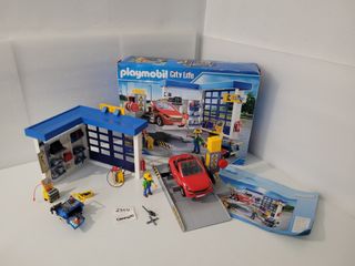 Taller Mecánico de Playmobil COMPLETO