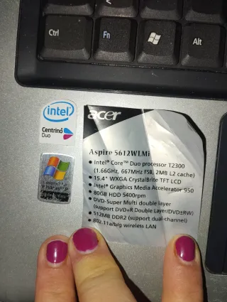 Ordenador Acer para piezas