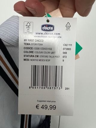 Conjunto niño 9 meses camisa y pantalón