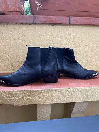 Black Leather Ankle Boots Premium Style Chelsea