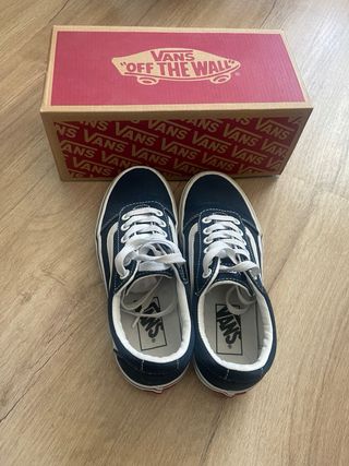 Vans Azul Marino Talla 34.5