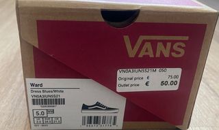 Vans Azul Marino Talla 34.5