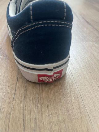 Vans Azul Marino Talla 34.5