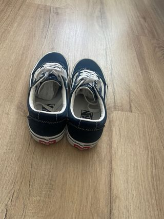Vans Azul Marino Talla 34.5