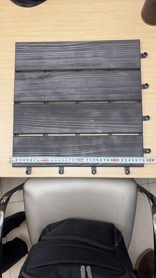 Tarima de exterior imitación madera